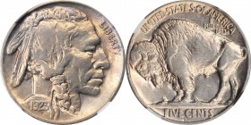 Buffalo Nickel

1923-S Buffalo Nickel. AU Details--Cleaned (NGC).

PCGS# 3950. NGC ID: 22RW.

Estimate: $ 200