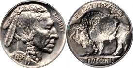 Buffalo Nickel

1936 Buffalo Nickel. Satin Proof. Unc Details--Environmental Damage (PCGS).

PCGS# 3994. NGC ID: 278X.

Estimate: $ 600
