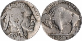 Buffalo Nickel

1937-D Buffalo Nickel. FS-901. 3-Legged. VF-25 (PCGS).

PCGS# 3982. NGC ID: 22SX.

Estimate: $ 450