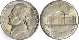 Jefferson Nickel

1943/2-P Jefferson Nickel. FS-101. AU-58 (PCGS).

PCGS# 4019. NGC ID: 22TR.

Estimate: $ 175