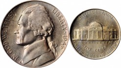 Jefferson Nickel

1946-S Jefferson Nickel. MS-66 FS (PCGS).

PCGS# 84030. NGC ID: 22U4.

From the Lux Family Collection, begun as early as the 1...