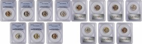 Jefferson Nickel

Lot of (7) Full Steps Gem Mint State Jefferson Nickels, 1940-1946. (PCGS).

Included are: 1940-D MS-66 FS; 1941 MS-65 FS; 1941-D...