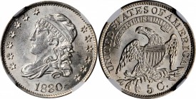 Capped Bust Half Dime

1830 Capped Bust Half Dime. LM-7. Rarity-2. MS-62 (NGC). CAC.

PCGS# 38645. NGC ID: 232C.

From Heritage's Orlando Signat...