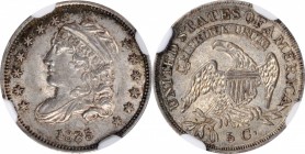 Capped Bust Half Dime

1835 Capped Bust Half Dime. LM-11. Rarity-4. Small Date, Small 5 C. MS-61 (NGC).

PCGS# 4285. NGC ID: 232H.

Estimate: $ ...