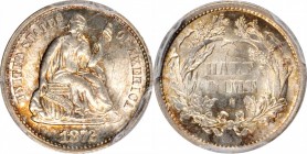 Liberty Seated Half Dime

1872-S Liberty Seated Half Dime. Mintmark Above Bow. MS-66 (PCGS).

PCGS# 4402. NGC ID: 234Z.

Estimate: $ 750