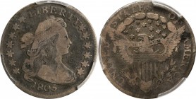 Draped Bust Dime

1805 Draped Bust Dime. JR-2. Rarity-1. 4 Berries. VG-8 (PCGS).

PCGS# 4477. NGC ID: 236S.

Estimate: $ 700