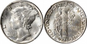 Mercury Dime

1931-S Mercury Dime. FS-101. Doubled Die Obverse. MS-64 FB (PCGS).

PCGS# 145444.

Estimate: $ 750