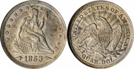 Liberty Seated Quarter

1853 Liberty Seated Quarter. Arrows and Rays. AU-58 (NGC). OH.

PCGS# 5426. NGC ID: 23U4.

Estimate: $ 500