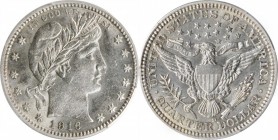 Barber Quarter

1916-D Barber Quarter. AU-58 (PCGS).

PCGS# 5674. NGC ID: 2426.

Estimate: $ 175