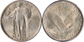 Standing Liberty Quarter

1924-D Standing Liberty Quarter. MS-64 (PCGS).

PCGS# 5748. NGC ID: 243M.

Estimate: $ 200