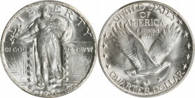 Standing Liberty Quarter

1930 Standing Liberty Quarter. MS-65 FH (PCGS).

PCGS# 5779. NGC ID: 2445.

Estimate: $ 500
