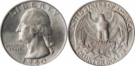 Washington Quarter

1940-D/D Washington Quarter. FS-501. Repunched Mintmark. MS-65 (PCGS).

PCGS# 145556. NGC ID: 244V.

Estimate: $ 350