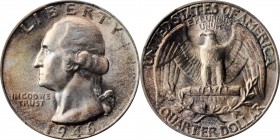Washington Quarter

Lot of (3) 1946-Dated Washington Quarters. MS-66 (PCGS).

Included are: (2) 1946; and 1946-D.

From the Lux Family Collectio...
