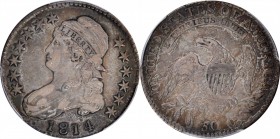 Capped Bust Half Dollar

1814 Capped Bust Half Dollar. O-107. Rarity-2. VF-30 (PCGS). CAC.

PCGS# 39484. NGC ID: 24F3.

Estimate: $ 250