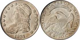 Capped Bust Half Dollar

1831 Capped Bust Half Dollar. O-112. Rarity-3. AU-58 (PCGS). CAC.

PCGS# 6159. NGC ID: 24FV.

From the Dr. Jeffrey A. R...