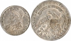 Capped Bust Half Dollar

1832 Capped Bust Half Dollar. O-111. Rarity-1. Small Letters. EF-45 (PCGS).

PCGS# 6160. NGC ID: 24FW.

Estimate: $ 175