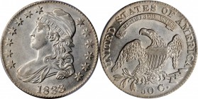 Capped Bust Half Dollar

1833 Capped Bust Half Dollar. O-112. Rarity-2. AU-55 (PCGS).

PCGS# 6163. NGC ID: 24FX.

Estimate: $ 400