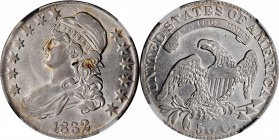 Capped Bust Half Dollar

Lot of (2) Capped Bust Half Dollars, 1832-1833. AU Details (NGC).

Included are: 1832 O-122, Small Letters, Obverse Damag...
