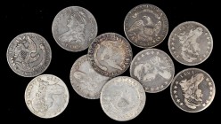 Capped Bust Half Dollar

Lot of (10) Capped Bust Half Dollars. (Uncertified).

Included are: (2) 1809; (2) 1811; 1817; 1823; (2) 1824; 1825; and 1...