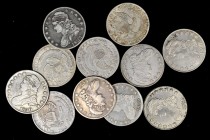 Capped Bust Half Dollar

Lot of (11) Capped Bust Half Dollars. (Uncertified).

Included are: 1826; 1827 Square Base 2; (2) 1828; (2) 1829; 1830; a...