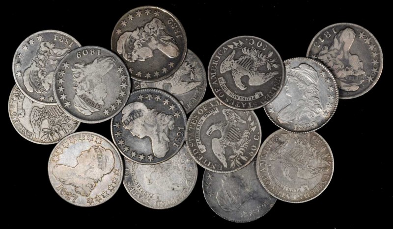 Capped Bust Half Dollar

Lot of (14) Capped Bust Half Dollars. (Uncertified)....