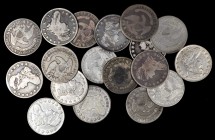 Capped Bust Half Dollar

Lot of (18) Capped Bust Half Dollars. (Uncertified).

Included are: (2) 1810; 1817 Punctuated Date; 1818; 1819/8 Small 9;...