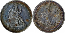 Liberty Seated Half Dollar

1845-O Liberty Seated Half Dollar. WB-1. Rarity-2. Repunched Date, Medium O. AU-53 (ANACS). OH.

PCGS# 6249. NGC ID: 2...