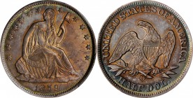Liberty Seated Half Dollar

1859-O Liberty Seated Half Dollar. WB-11. Rarity-3. MS-62 (PCGS).

PCGS# 6297. NGC ID: 24HZ.

From the Steve Studer ...