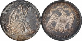 Liberty Seated Half Dollar

1879 Liberty Seated Half Dollar. WB-102. Type II Reverse. Unc Details--Cleaned (PCGS).

PCGS# 6361. NGC ID: 24KS.

A...