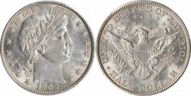 Barber Half Dollar

1909 Barber Half Dollar. MS-63 (PCGS).

PCGS# 6516. NGC ID: 24N8.

Estimate: $ 600