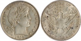 Barber Half Dollar

1915-D Barber Half Dollar. AU-50 (PCGS).

PCGS# 6533. NGC ID: 24NS.

Estimate: $ 225