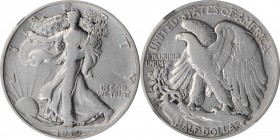 Walking Liberty Half Dollar

1919-D Walking Liberty Half Dollar. VF Details--Cleaned (NGC).

PCGS# 6578. NGC ID: 24PZ.

Estimate: $ 150
