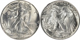 Walking Liberty Half Dollar

1945 Walking Liberty Half Dollar. MS-65 (NGC).

PCGS# 6624. NGC ID: 24SF.

From the Bill Gleckler Collection.

Es...