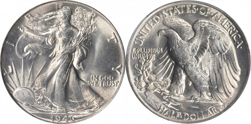 Walking Liberty Half Dollar

1946 Walking Liberty Half Dollar. MS-66 (PCGS).
...