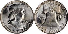 Franklin Half Dollar

1954-S Franklin Half Dollar. MS-66 (NGC).

PCGS# 6669. NGC ID: 24TB.

From the Pittstown Collection.

Estimate: $ 125