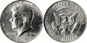 Kennedy Half Dollar

1970-D Kennedy Half Dollar. MS-66 (NGC).

PCGS# 6713. NGC ID: 24U9.

From the Pittstown Collection.

Estimate: $ 200