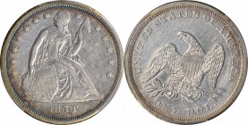 Liberty Seated Silver Dollar

1859-O Liberty Seated Silver Dollar. OC-1. Rarity-1. EF Details--Gouged (PCGS).

PCGS# 6947. NGC ID: 24YY.

From t...