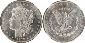 Morgan Silver Dollar

1878 Morgan Silver Dollar. 8 Tailfeathers. MS-62 (NGC).

PCGS# 7072. NGC ID: 253H.

Estimate: $ 175
