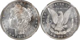 Morgan Silver Dollar

1878 Morgan Silver Dollar. 7 Tailfeathers. Reverse of 1879. MS-62 (NGC).

PCGS# 7076. NGC ID: 253L.

Estimate: $ 150