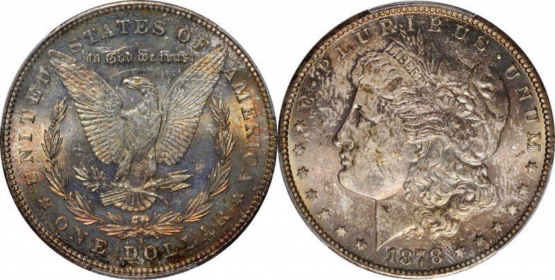 Morgan Silver Dollar

1878-S Morgan Silver Dollar. MS-63 (PCGS).

PCGS# 7082...