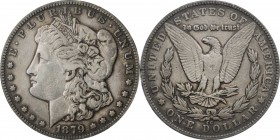 Morgan Silver Dollar

1879-CC Morgan Silver Dollar. Clear CC. EF Details--Cleaned (PCGS).

PCGS# 7086. NGC ID: 253T.

Estimate: $ 600
