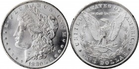Morgan Silver Dollar

1880-CC GSA Morgan Silver Dollar. MS-64 (NGC).

The original box is included, the lid detached from the base. The original c...