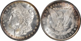 Morgan Silver Dollar

1880-CC Morgan Silver Dollar. MS-63 (PCGS).

PCGS# 7100. NGC ID: 2542.

From the Collection of Silas Stanley Roberts, 1888...
