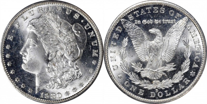 Morgan Silver Dollar

1880-S Morgan Silver Dollar. MS-66 (PCGS). OGH--First Ge...