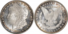 Morgan Silver Dollar

1881-CC Morgan Silver Dollar. MS-63 (PCGS).

PCGS# 7126. NGC ID: 2547.

From the Collection of Silas Stanley Roberts, 1888...
