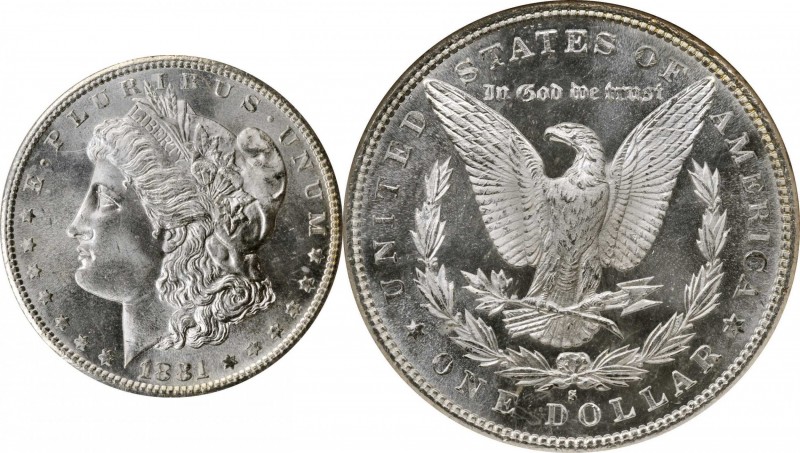 Morgan Silver Dollar

1881-S Morgan Silver Dollar. MS-67 (NGC). CAC.

PCGS# ...