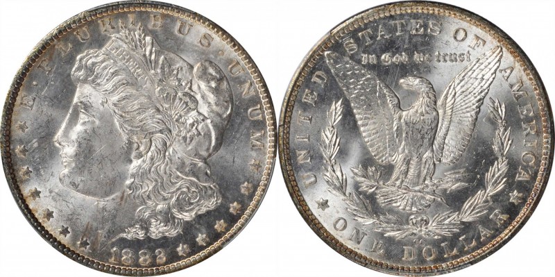 Morgan Silver Dollar

1882-CC Morgan Silver Dollar. Unc Details--Cleaned (PCGS...