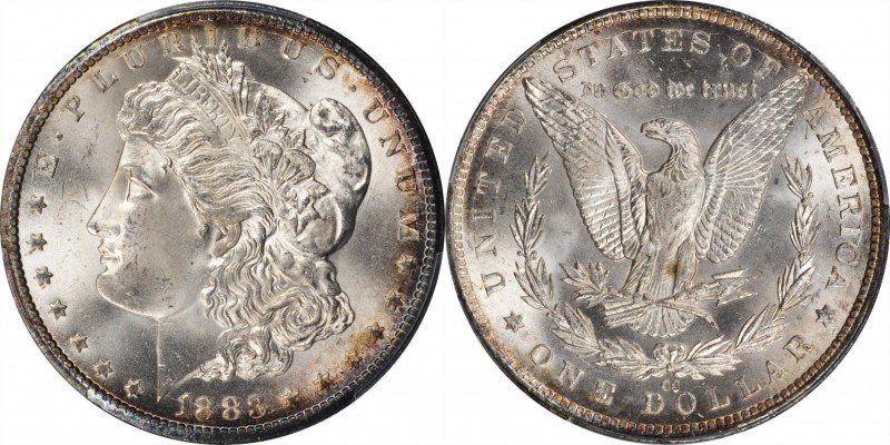 Morgan Silver Dollar

1883-CC Morgan Silver Dollar. MS-66 (PCGS).

PCGS# 714...