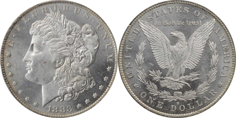 Morgan Silver Dollar

1883-O Morgan Silver Dollar. MS-64 (PCGS).

PCGS# 7146...