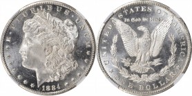 Morgan Silver Dollar

1884-CC Morgan Silver Dollar. MS-64 PL (NGC).

PCGS# 7153. NGC ID: 254M.

Estimate: $ 180